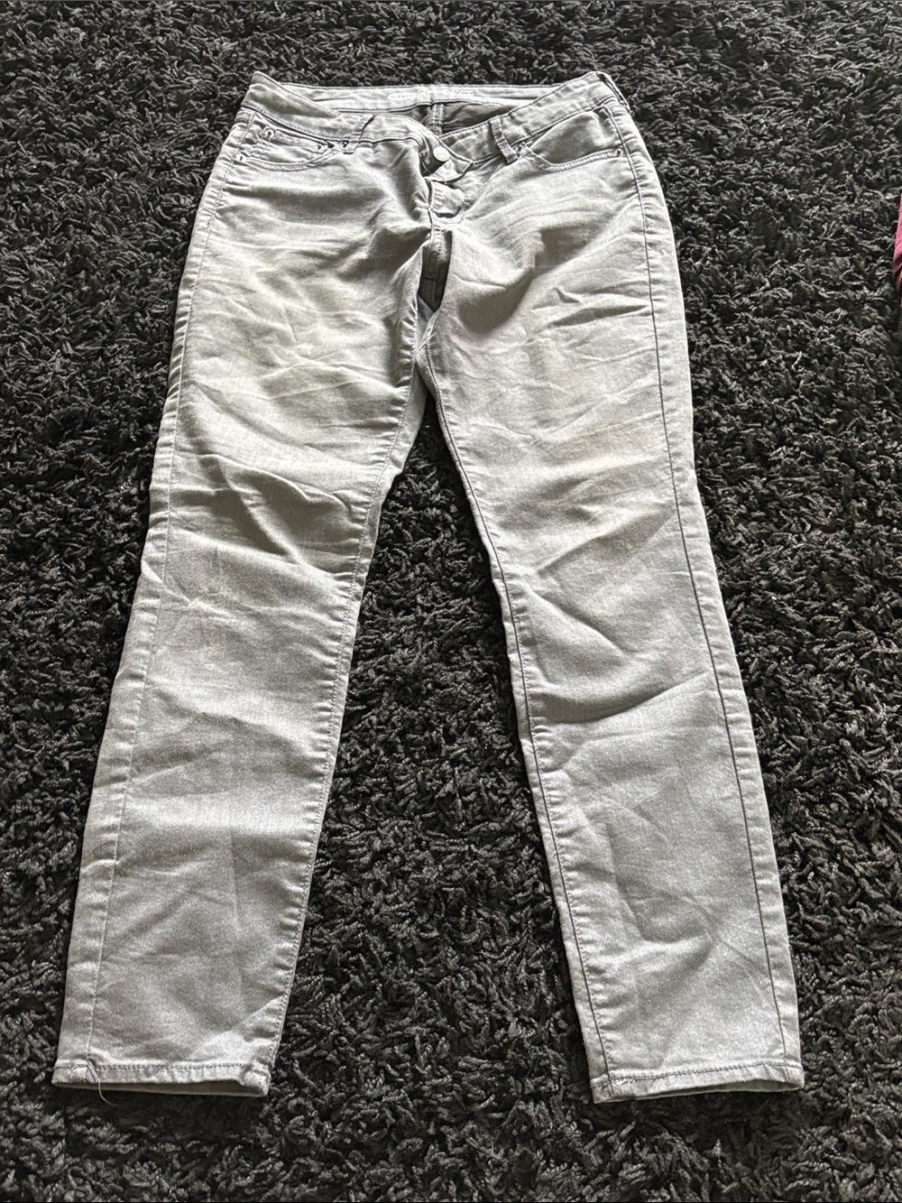 Old Navy Women’s Grey Rockstar Slim Jeans